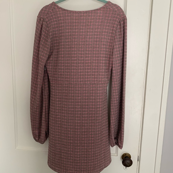 NWT Free People Long Sleeve Mini Dress - Picture 3 of 5